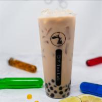 Classic Ruby Black Milk Tea · Black tea, non-dairy creamer.