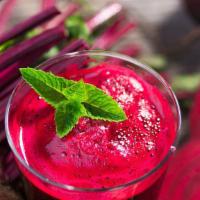 Bijou Beet Juice · 100 percent unadultered beet, carrot, green apple, lemon, and ginger. Fresh pressed and made...