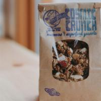 Cosmic Crunch Granola · Superfood nut-base, filler-free, dehydrated, raw homemade granola is made of walnuts, almond...