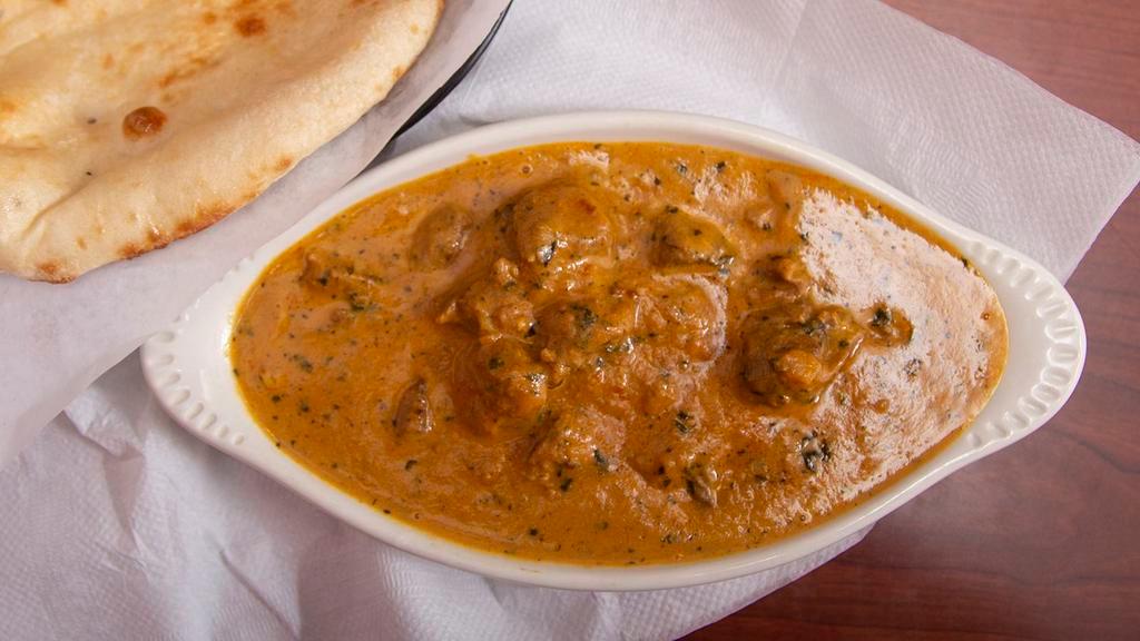 Lamb Tikka Masala · Our version of this popular dish is made using house spices, cream and a touch of fenugreek.