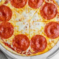 Pepperoni-Slice (½ Pie) · Classic Italian Pizza Sauce, Mozzarella Cheese, and Pepperoni.