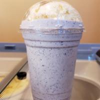 Oreo Shake · 16oz Oreo shake with one scoop vanilla ice cream on top.

Notice: Ice Cream Shake may melt a...