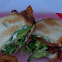 Classic Blt · Your choice of Bread, Toasted or NON, Lettuce, Tomato, Mayo and Bacon