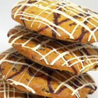 Muffin Tops · Seattle’s favorite Co.
Lemon poppyseed,   Chocolate Chip, Orange Cranberry, Creme brûlée, bl...