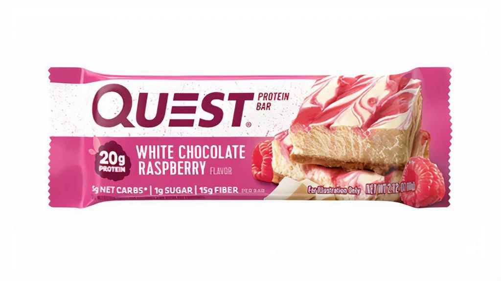 Quest Bar White Chocolate Raspberry · 