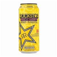 Rockstar Recovery Lemonade 16 Oz · 