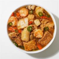 Seafood Tofu Soup · 