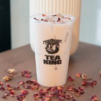 Rose Milk Tea (Caffeine Free) · rose tea + milk (caffeine free)