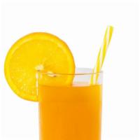 Orange Juice  · Orange juice, served cold.