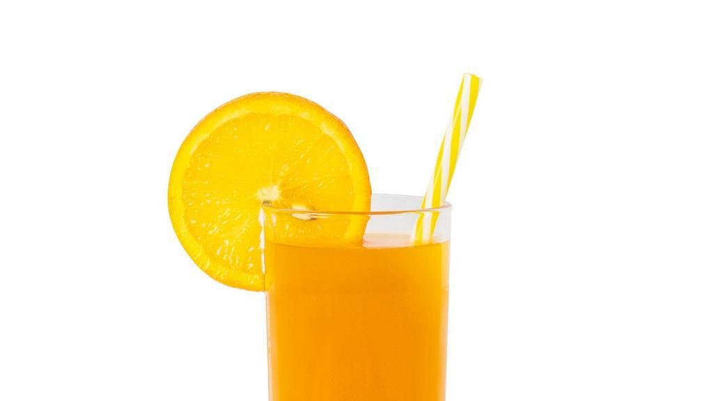 Orange Juice  · Orange juice, served cold.