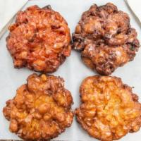 Fruit Fritters · Many flavors to choose from!