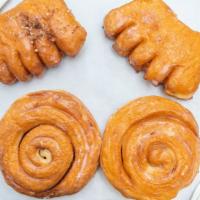 Bear Claw · An apple fruit filled yeast donut