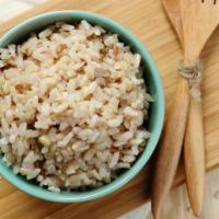 Brown Rice · Fresh brown rice.