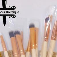 Sleep Eat Makeup Repeat Golden Makeup Brush Holder · Can be used as holder for brushes or sponge bowl
, brushes sold separately , gold glitter , ...
