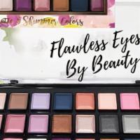 Flawless Eyes Palette By Beauty Treats · Flawless eyes palette by beauty treats features 24 shimmers & matte colors mixes that transf...