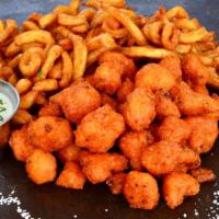 Family Sized Cauliflower Wings  · Free curly fries or tots + free double ranch + free dipping sauce.