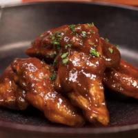 House Made Bbq Wings Meal (8 Pcs) · Perfectly Cooked Chicken Wings Tossed in Homemade BBQ Sauce. Served w/ Celery & Carrots.