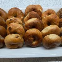 Bagel · Fresh bagels from Bagelfeld's - served with butter, cream cheese, or avocado.