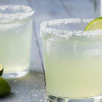 Margarita · Lunazul silver Tequila, fresh Lime juice, simple syrup, triple sec. (must accompany a food p...