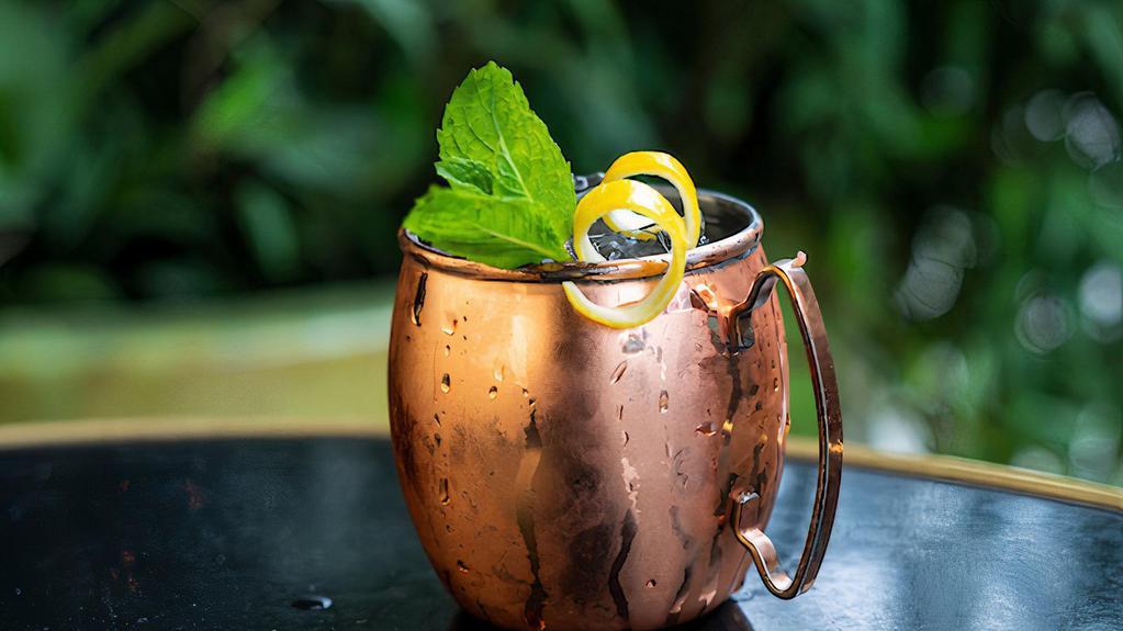 Moscow Mule · Spar Vodka, fresh-squeezed lime & ginger beer.