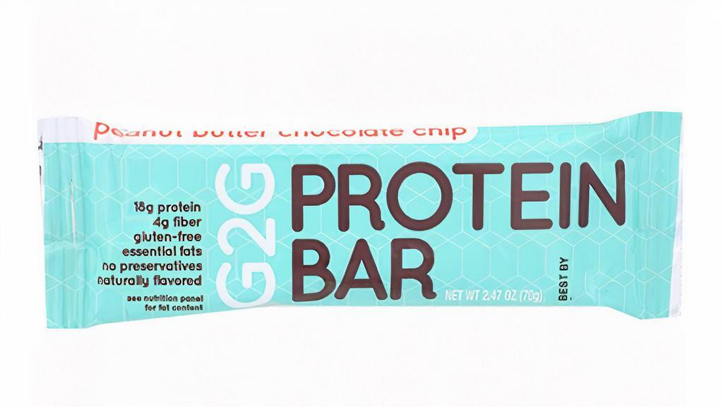 G2G Peanut Butter Chocolate Chip Protein Bar · G2G Peanut Butter Chocolate Chip Protein Bar