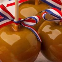 Caramel Apple · Nothing but thick and chewy caramel on a crisp granny smith apple on this old-fashioned favo...
