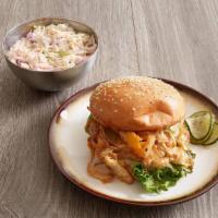 Texas Onion Straw Burger · This DDD-featured item has big flavor from the cheddar and provolone cheeses, fresh jalapeno...