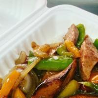 Stir Fry · Gluten-Free. A simple yet satisfying plate! Stir fried veggies sautéed with choice of protei...