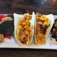 Ale Battered Fish Tacos · Ole ‘59er Amber Ale™ battered whitefish with mango salsa, shredded cabbage & spicy remoulade...