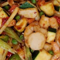 Kung Po Shrimp (Hot & Spicy) · Hot and spicy.
