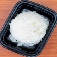 Steamed Rice · Gluten free.