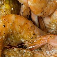 Shrimp · Consuming raw or undercooked food may increase your risk of foodborne illness.