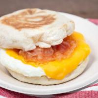 Bacon English Muffin With Egg & Cheese · 