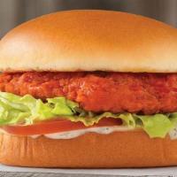 Buffalo Chicken Sandwich · Chicken lovers know a great chicken sandwich when they taste one. And this one passes all th...
