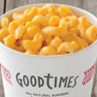 Kids Mac And Cheese · Creamy, cheesy and delicious. Just the way kids like ‘em. Served with a kid-sized drink and ...