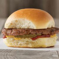 Kids All-Natural Burger · All-Natural Meyer Ranch Angus beef with no added hormones or antibiotics. Just because your ...