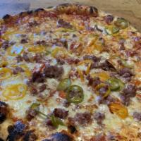 Princess Sarah · Princess Sarah’s sausage, house pickled peppers.

As of March 31, 2022, we no longer offer 1...
