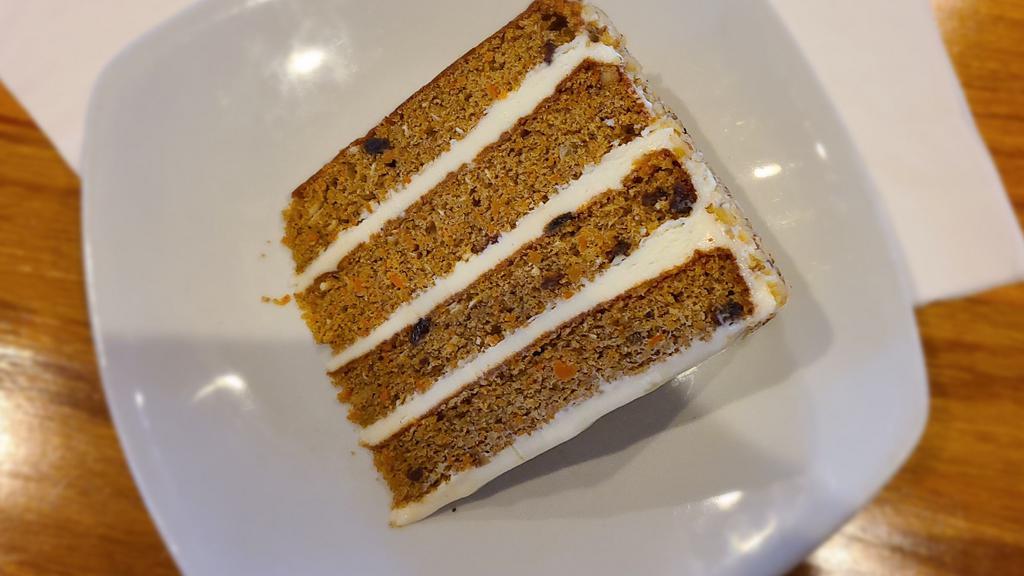 Mile High Carrot Cake · Our Soon to be famous one pound of amazing Carrot Cake.