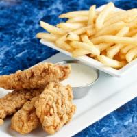 Chicken Fingers · Favorite. Comes with one side.