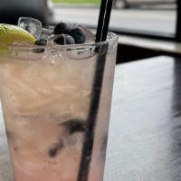 Blueberry Mojito · Ingredients: Barcadi Light Rum, Syrup, Lime, Blueberry
Notes: You need to order at least one...