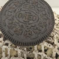 Oreo Overload  · Oreos Galore Blended with Our Sugar Cookie  Filled with Creamy Cheesecake and more Oreo Cook...