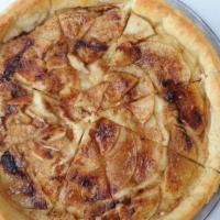 Deep Dish Apple Pie · Our special recipe with granny smith apples, cinnamon, caramel, and brown sugar.