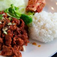Family Style Spicy Pork “Dweji-Bulgogi” Bbq · 