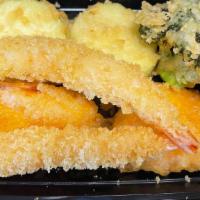 Tempura Appetizer · Lightly breaded fried vegetable and shrimp