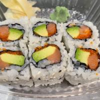 Alaskan Roll · Smoked salmon, avocado and tobiko. Consuming raw or undercooked meats, poultry, seafood, she...
