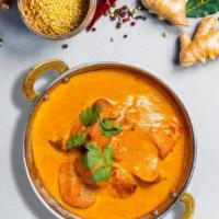 Tikka Masala Madness (Chicken Tikka Masala) · Fresh chicken breasts cooked in a creamy tomato gravy and freshly ground spices