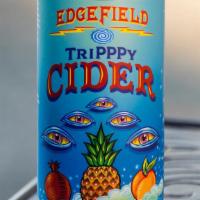 Tripppy Cider · Our newest seasonal cider packs a (fruit) punch! The trio of peach, pineapple, and pomegrana...