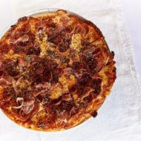 12In Italian Club Pizza · Pepperoni, Proscuitto, Salami, Bacon