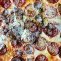 Exclusive Item - Il Primo Locale  (Large)  · Seattle's Best!  
Premium Pepperoni by Salumi - Rustic Italian Sausage by CasCioppo Bros. - ...