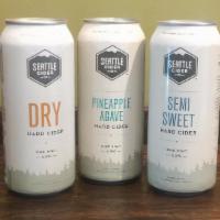 Seattle Cider  · Locally made cider in 16oz cans (two servings)